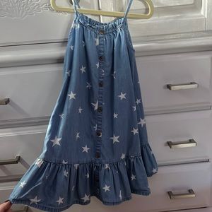 Chambray Dress with Stars!